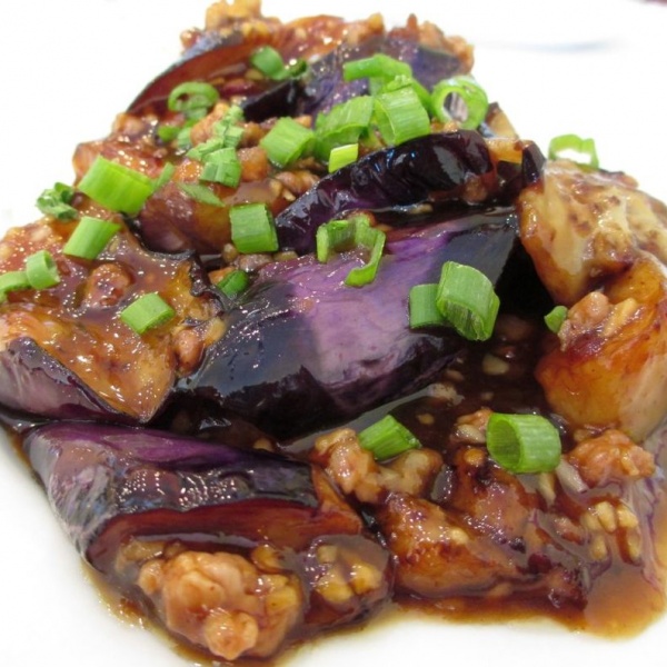 Order N03. Eggplant with Spicy Garlic Sauce food online from Wok Station store, San Francisco on bringmethat.com
