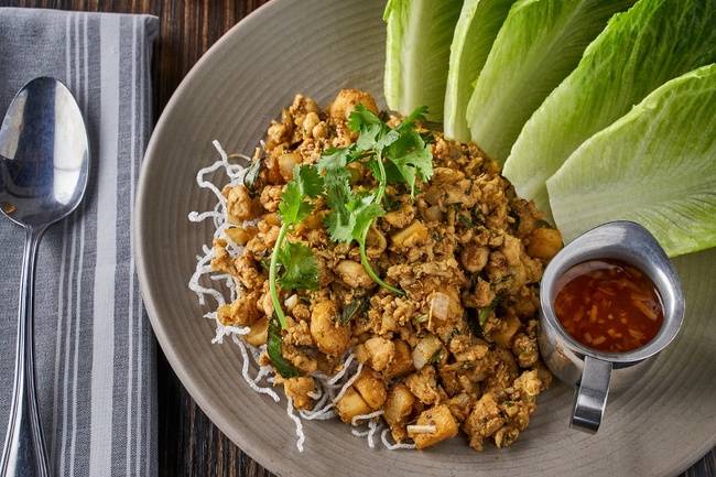 Order Chicken Lettuce Wraps food online from Ling &amp; Louie Asian Bar & Grill store, Meridian on bringmethat.com
