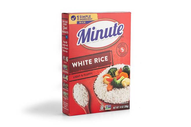 Order Minute Rice White 14OZ food online from KWIK TRIP #381 store, Chippewa Falls on bringmethat.com