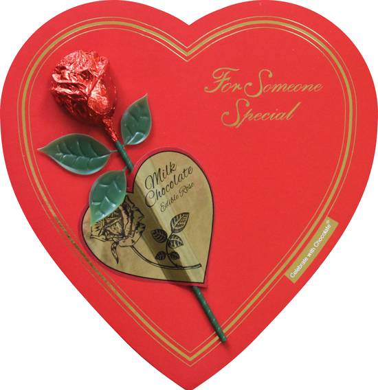 Order Chocolate Rose Heart - 9 oz food online from Rite Aid store, EDEN on bringmethat.com