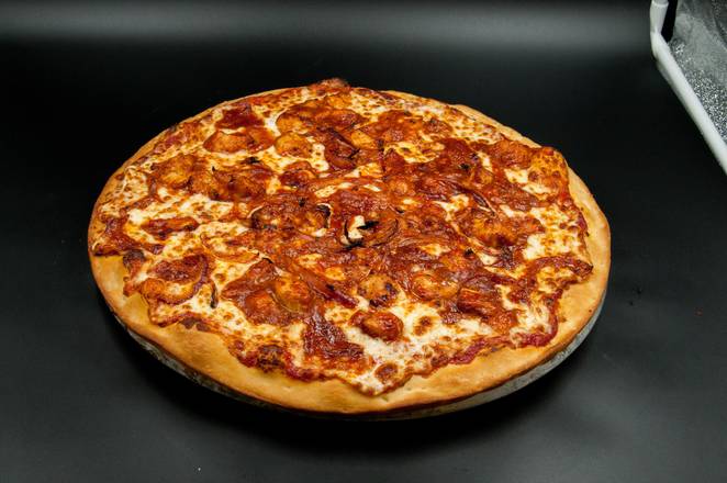 Order Chicken Mango Habanero Pizza food online from Lalis Pizza store, Lynwood on bringmethat.com