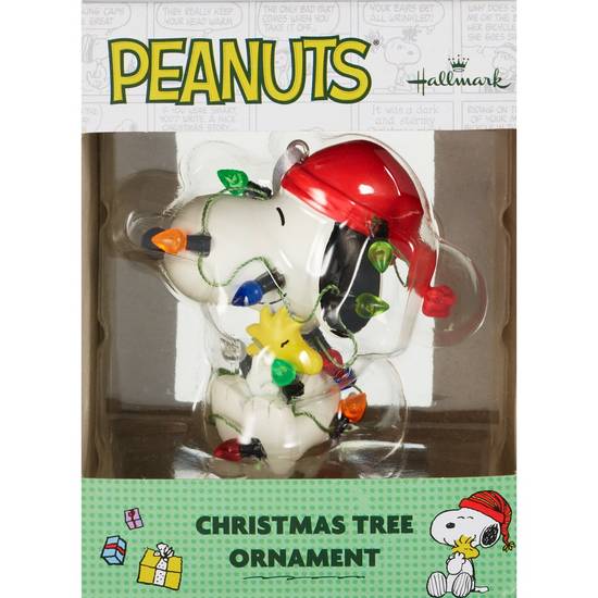 Order Hallmark Peanuts Snoopy Hugging Woodstock With Light String Christmas Ornament food online from Cvs store, SEYMOUR on bringmethat.com