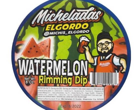 Order Micheladas El Gordo Watermelon Rim Dip food online from Windy City Liquor Market store, El Cajon on bringmethat.com