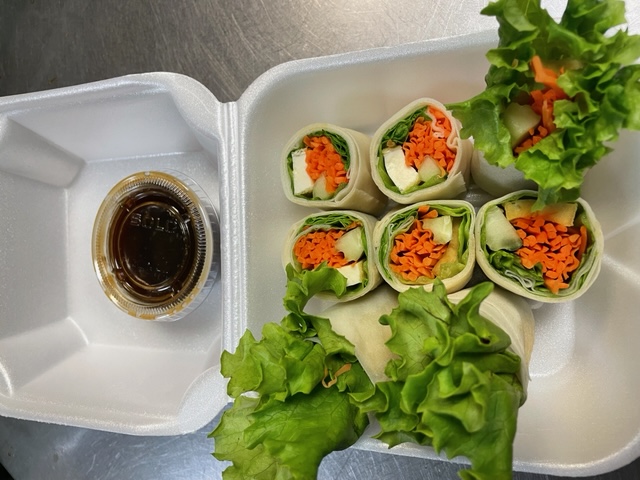 Order 2 Fresh Spring Rolls food online from Simply Thai store, Northbrook on bringmethat.com