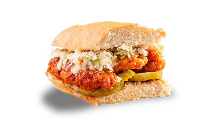 Order Nashville Hot Chicken Sandwich food online from Famous Dave store, Alameda on bringmethat.com