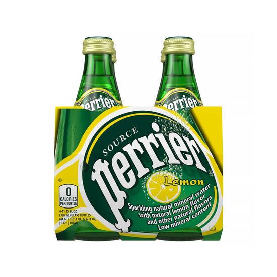 Order Perrier Lemon 4 pack food online from Pink Dot store, Chino Hills on bringmethat.com