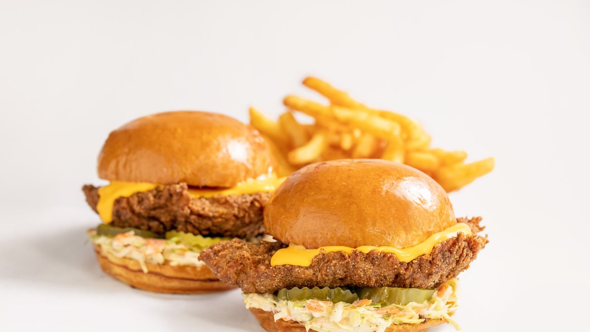 Order Nashville Chicken Sandwich - Value Meal food online from Yoyo Burgers & Chicken store, Anaheim on bringmethat.com