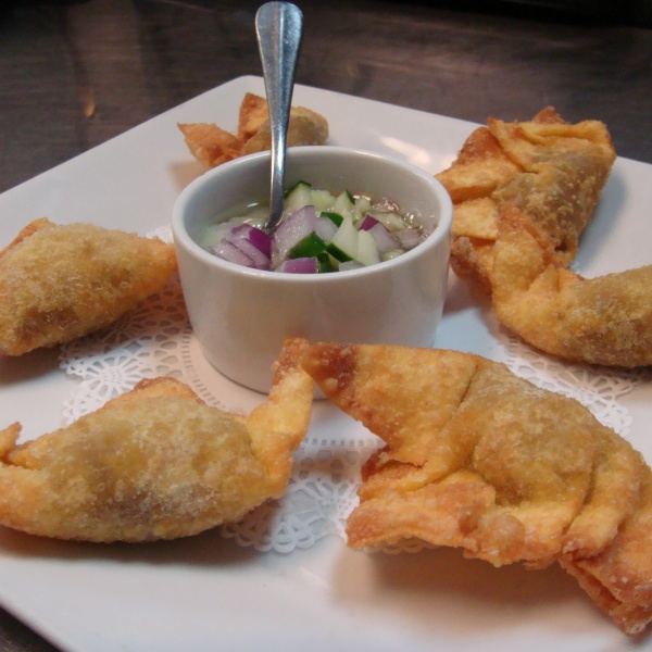 Order 10. Thai Curry Puffs food online from My Thai Place store, Centreville on bringmethat.com