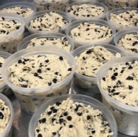 Order Cookie Dough Tub (16 oz) food online from Cinnaholic store, Chicago on bringmethat.com