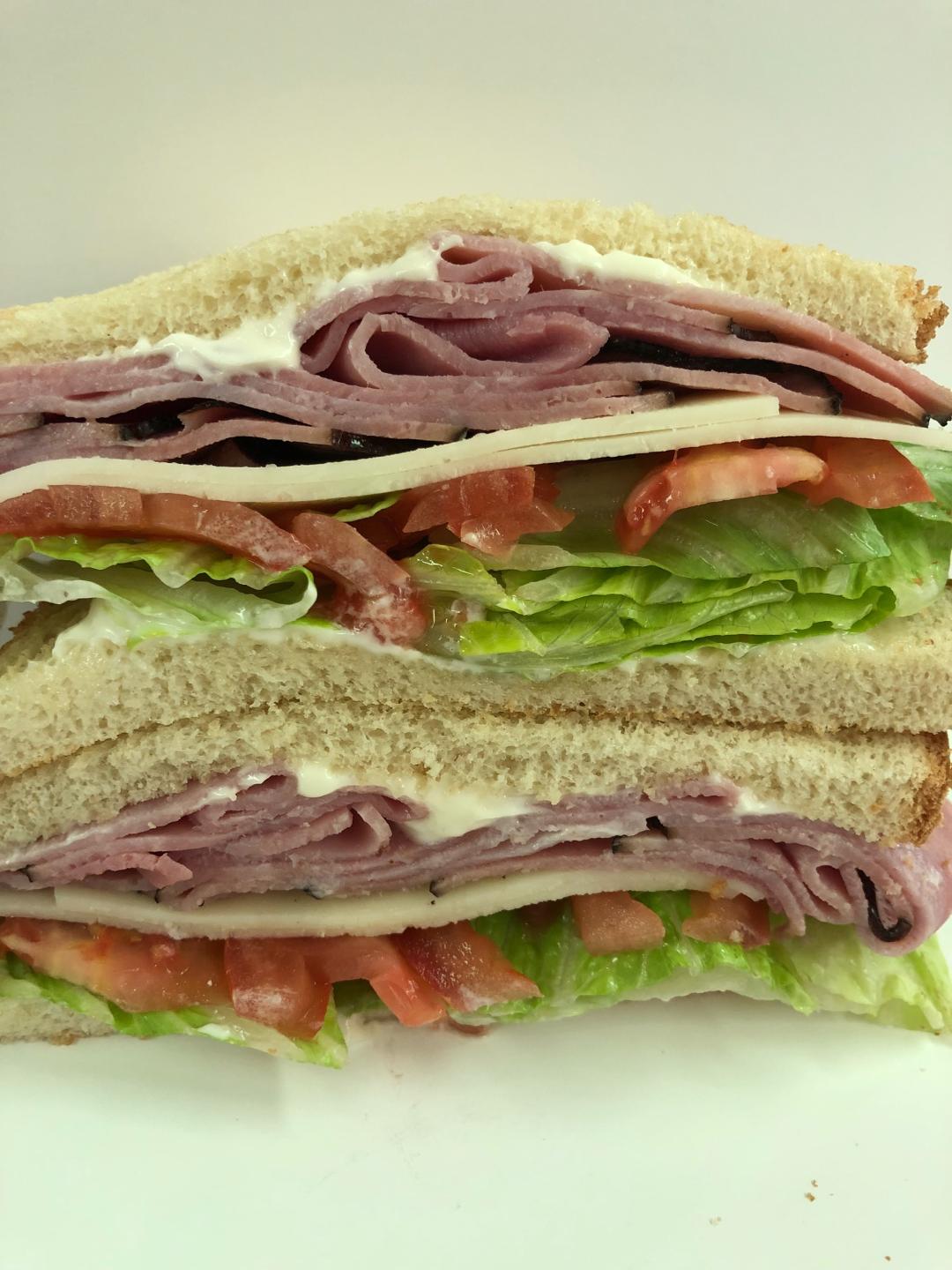 Order Ham Sandwich food online from Coyote Oaties & More store, Glendale on bringmethat.com