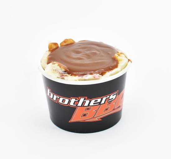 Order Mashed Potatoes with Gravy food online from Brothers BBQ store, Broomfield on bringmethat.com