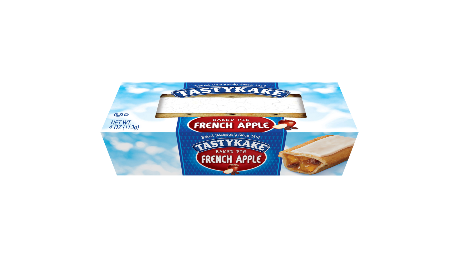Order Tastykake® French Apple Baked Pie 4 oz. Box food online from Lula Convenience Store store, Evesham on bringmethat.com