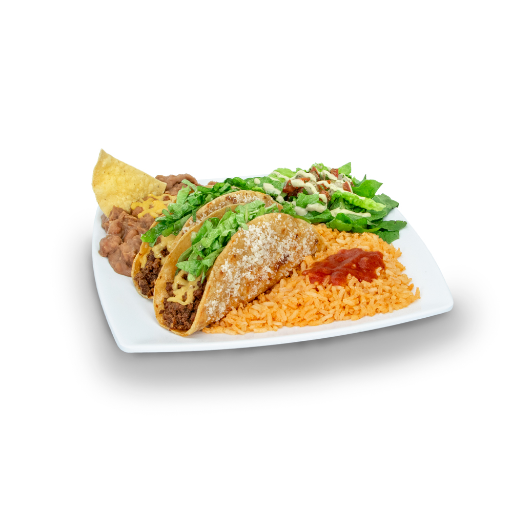 Order Taco Plate food online from Jimboy Tacos store, Fort Worth on bringmethat.com