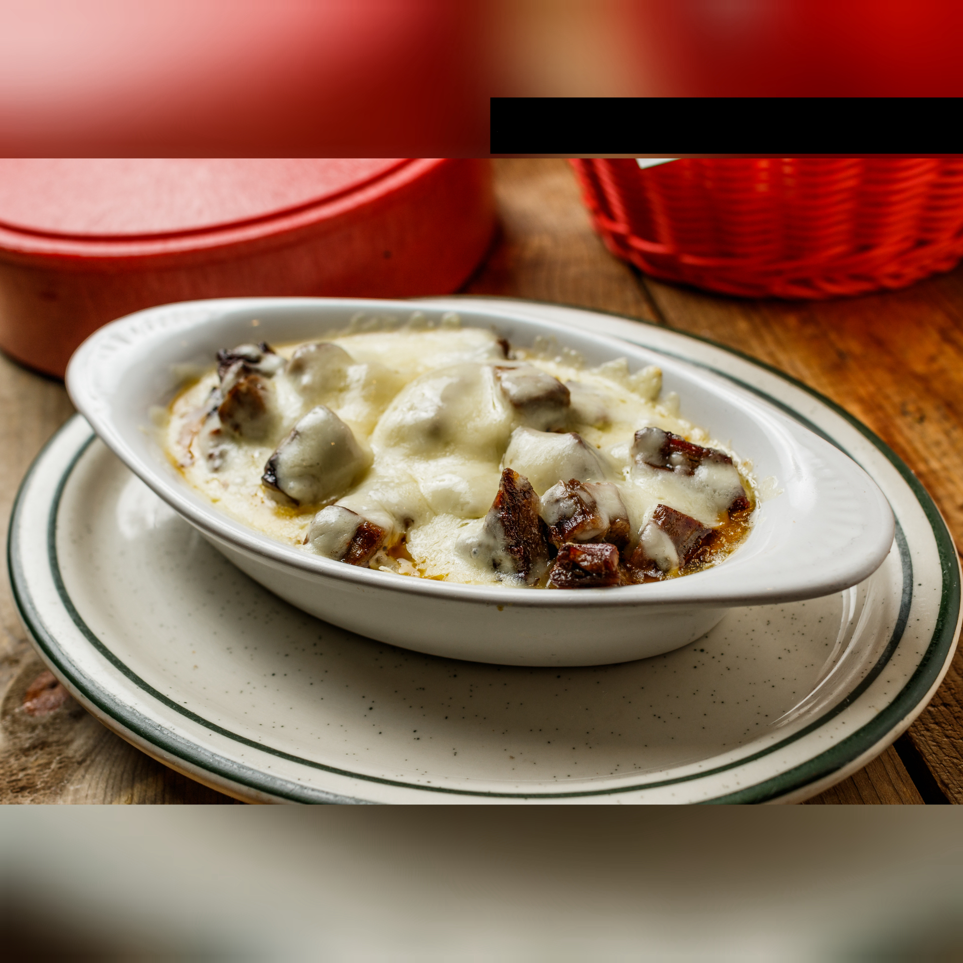 Order Queso Flameado food online from San Lorenzo Mexican Restaurant & Cantina store, Kemah on bringmethat.com