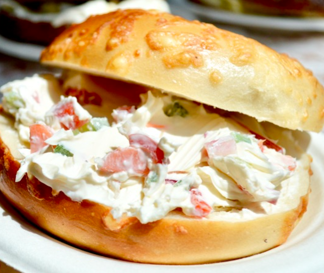 Order Flavored Spread on a Gourmet Bagel food online from Manhattan Bagel store, Bayville on bringmethat.com