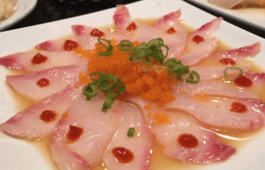 Order White Fish Sashimi food online from Mr. Sushi store, Valencia on bringmethat.com