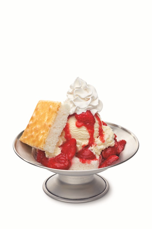 Order Strawberry Shortcake Sundae food online from Friendly Ice Cream Corp store, Lancaster on bringmethat.com