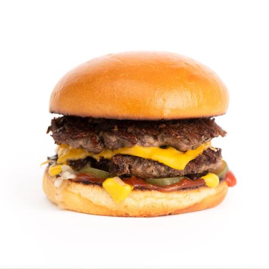 Order The Deluxe Burger food online from Burger King store, Arlington on bringmethat.com