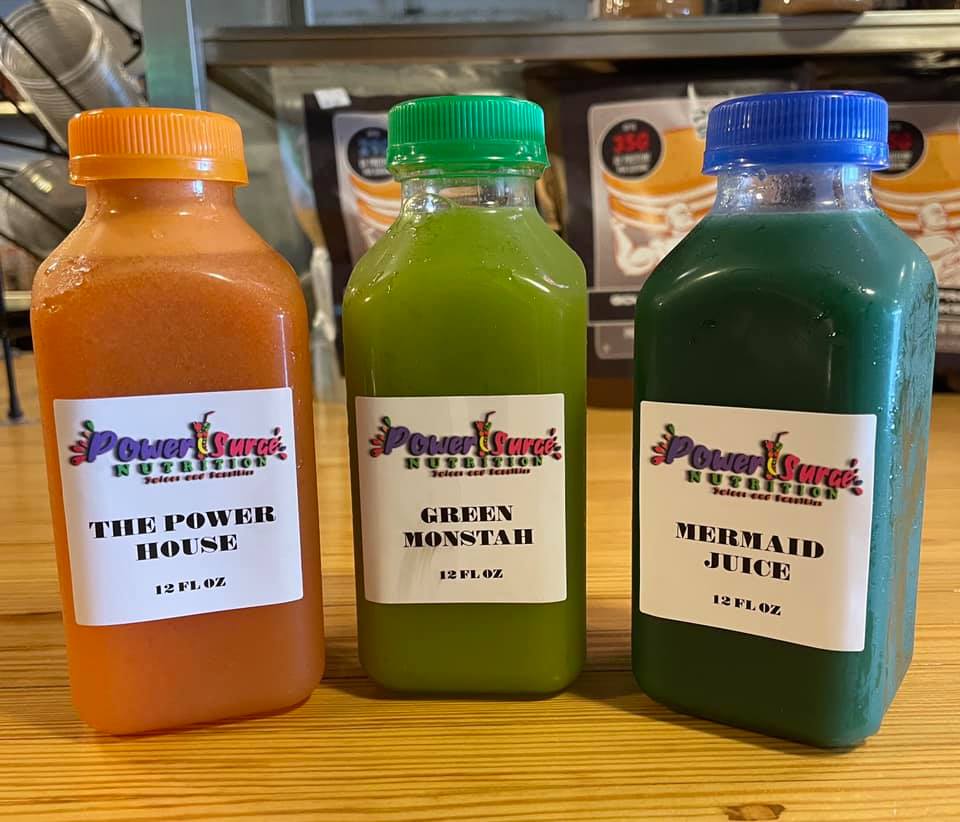 Order Green Monstah  food online from Power Surge Nutrition Juices And Smoothies store, Albany on bringmethat.com