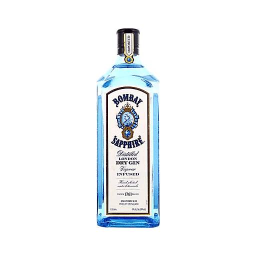Order Bombay Sapphire London Dry Gin (1.75 LTR) 1112 food online from Bevmo! store, San Diego on bringmethat.com