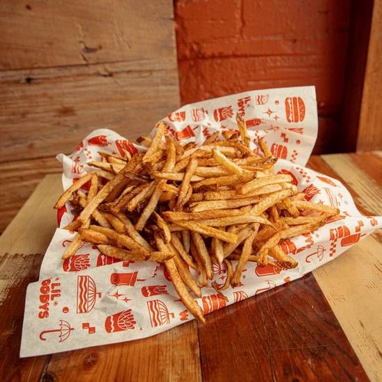 Order BASKET OF HAND-CUT FRIES food online from Lil Woody's store, Seattle on bringmethat.com