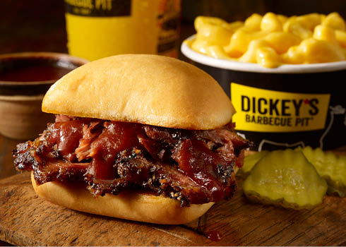 Order Kids Slider Plate food online from Dickey's Barbecue Pit store, Huntsville on bringmethat.com