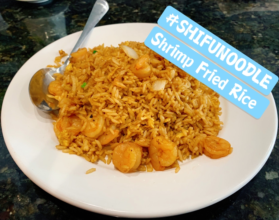 Order Shrimp Fried Rice 虾炒饭 food online from Shifu Noodle store, San Antonio on bringmethat.com