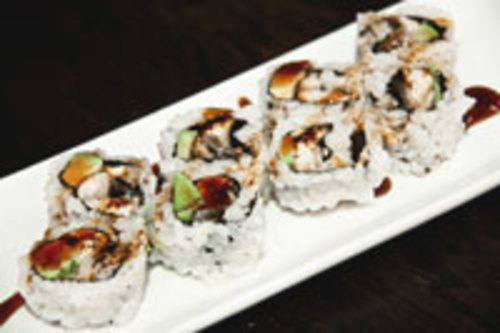 Order Eel & Avocado Roll food online from Tsukiji Sushi Sen store, Santa Monica on bringmethat.com
