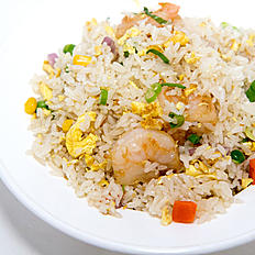 Order Shrimp Fried Rice 虾炒饭  R food online from Jin's Fine Asian Cuisine store, Brookline on bringmethat.com