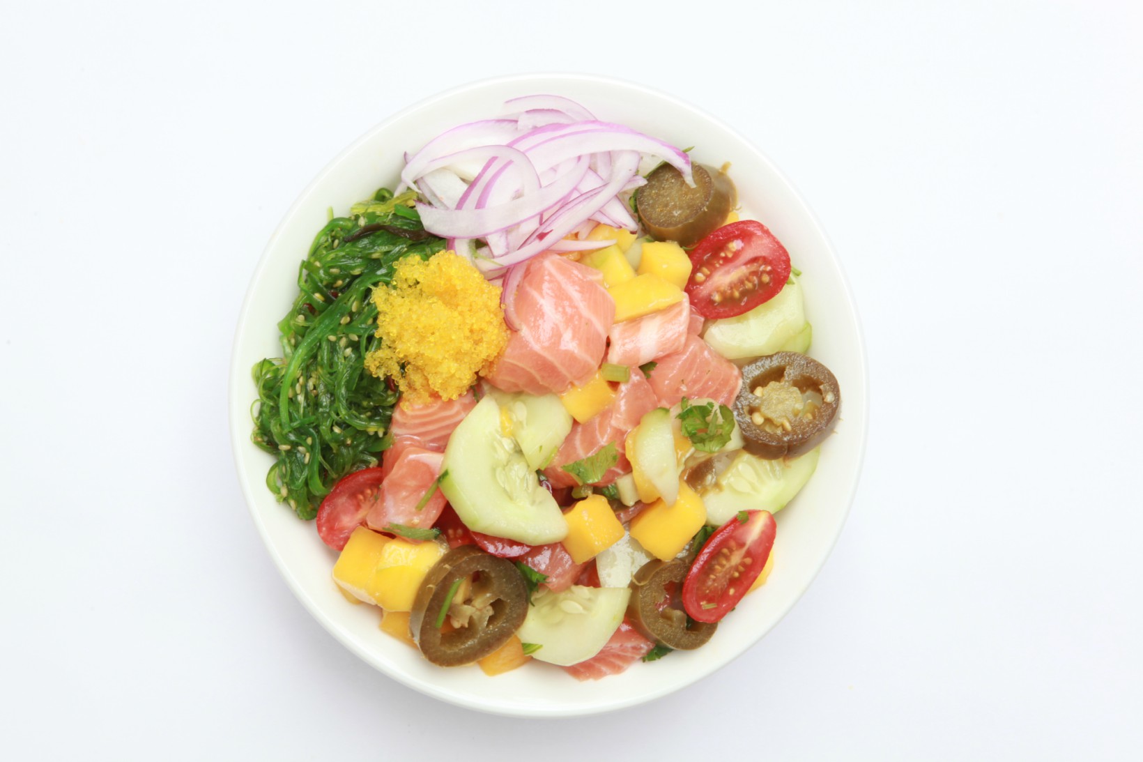 Order Salmon Breeze food online from PokeBowl Station store, Brooklyn on bringmethat.com