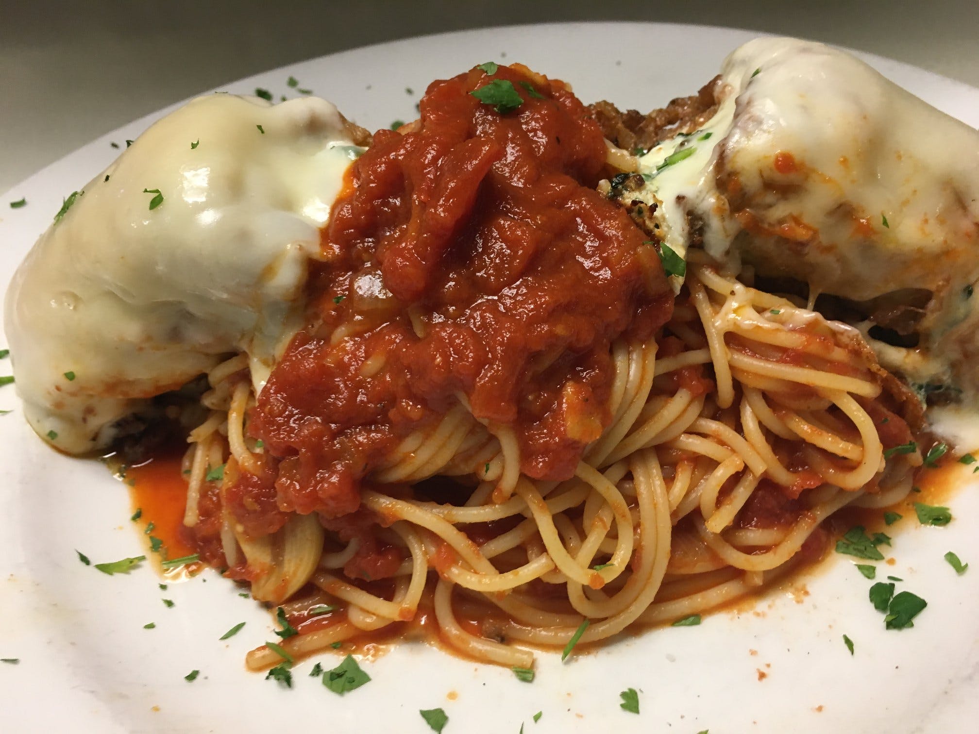 Order Spaghetti & Sausage - Pasta food online from Pescatores Restaurant store, Glen Mills on bringmethat.com