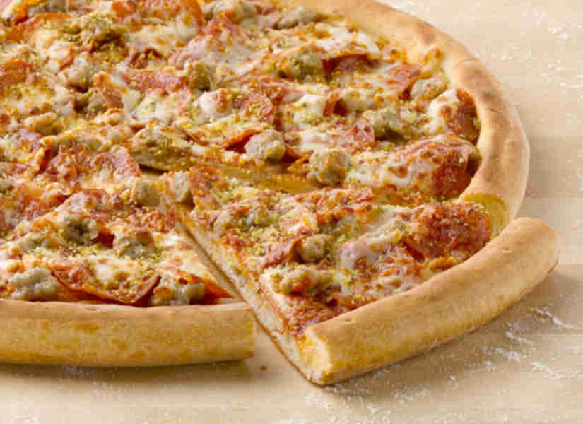 Order John's Favorite Pizza food online from Papa Johns store, Modesto on bringmethat.com