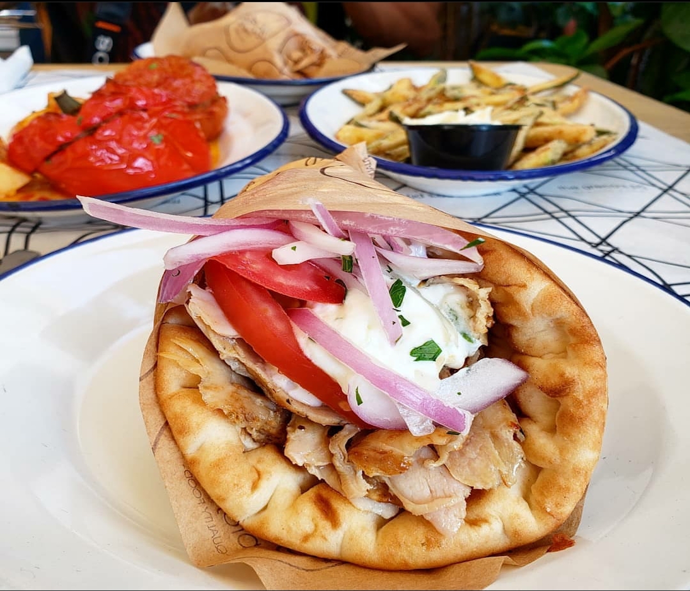 Order Chicken Gyro food online from The Mad Greek store, Tyrone on bringmethat.com