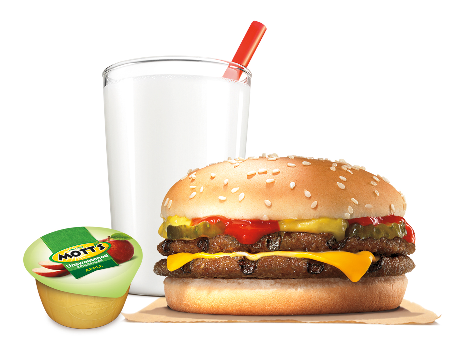 Order KING JR® Meal - Double Cheeseburger food online from Burger King store, Streamwood on bringmethat.com