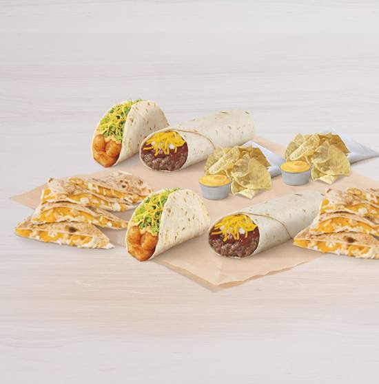 Order Veggie Meal for 2 food online from Taco Bell store, Blacksburg on bringmethat.com