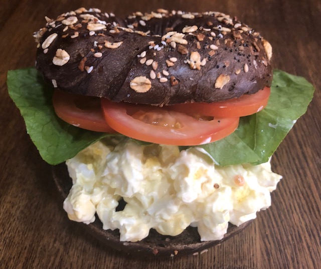 Order Egg Salad Sandwich food online from Bread brothers bagel cafe on grand st. store, Brooklyn on bringmethat.com