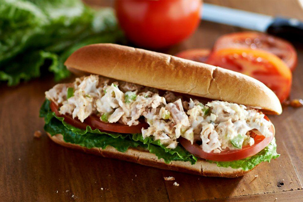 Order Tuna Melt Hoagie food online from Pizza206 store, Tabernacle on bringmethat.com