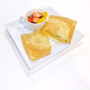 Order Breakfast Crepe food online from Crave Cafe store, West Hills on bringmethat.com