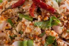 Order Larb Salad food online from Fire Tiger Thai Food store, Whittier on bringmethat.com