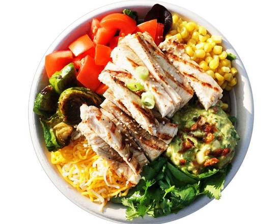 Order Fiesta Chicken Bowl food online from On+On Kitchen store, Compton on bringmethat.com