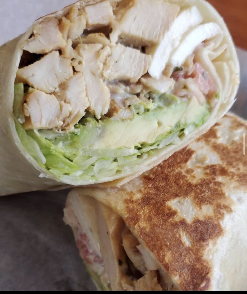 Order Chicken Caesar Wrap food online from Quick & Delicious store, Wrightstown on bringmethat.com