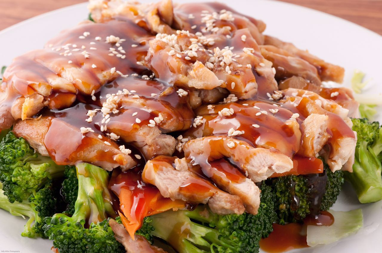Order Teriyaki Chicken Lunch food online from China A Go Go (Losee) store, North Las Vegas on bringmethat.com