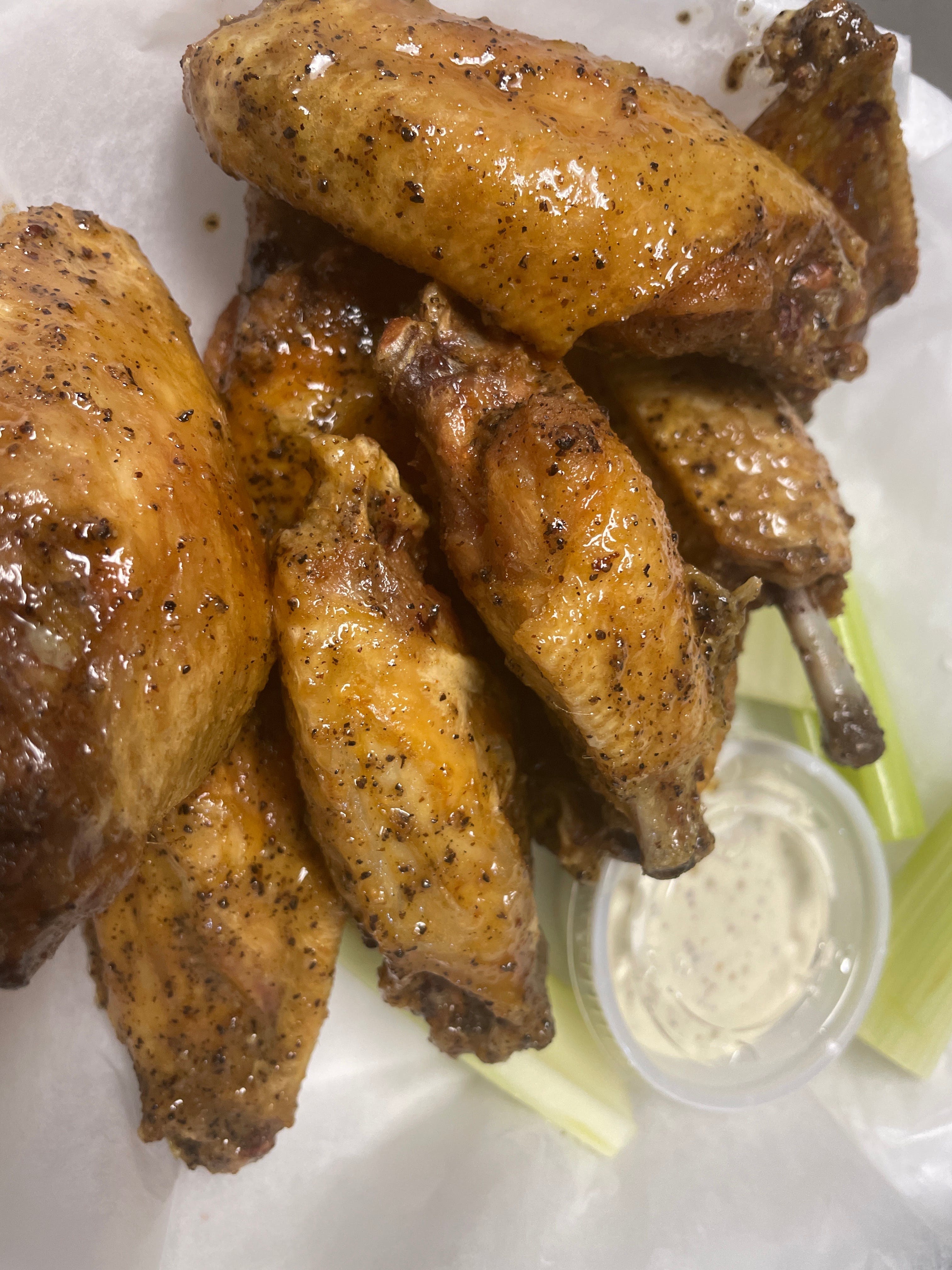 Order Wings - 5 Pieces food online from Graffiti's Pizza A Greek Taverna store, Mcdonough on bringmethat.com