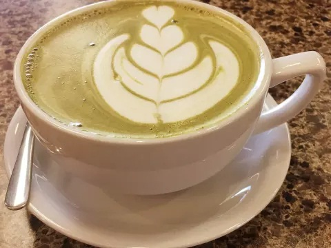 Order Matcha Latte food online from Tribute Coffee store, Garden Grove on bringmethat.com