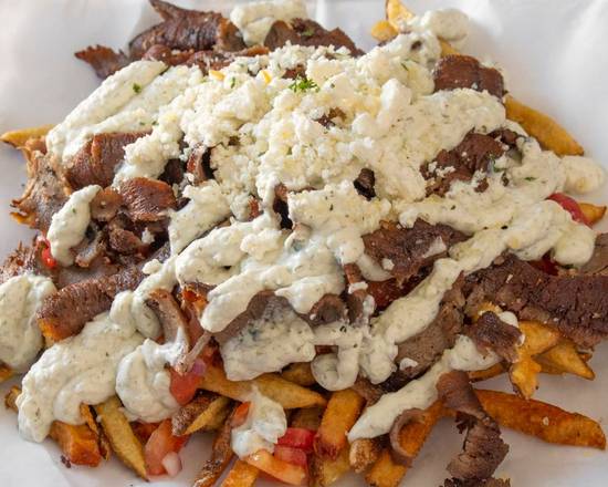 Order Gyro Loaded Fries food online from Balboa Tap House store, San Diego on bringmethat.com