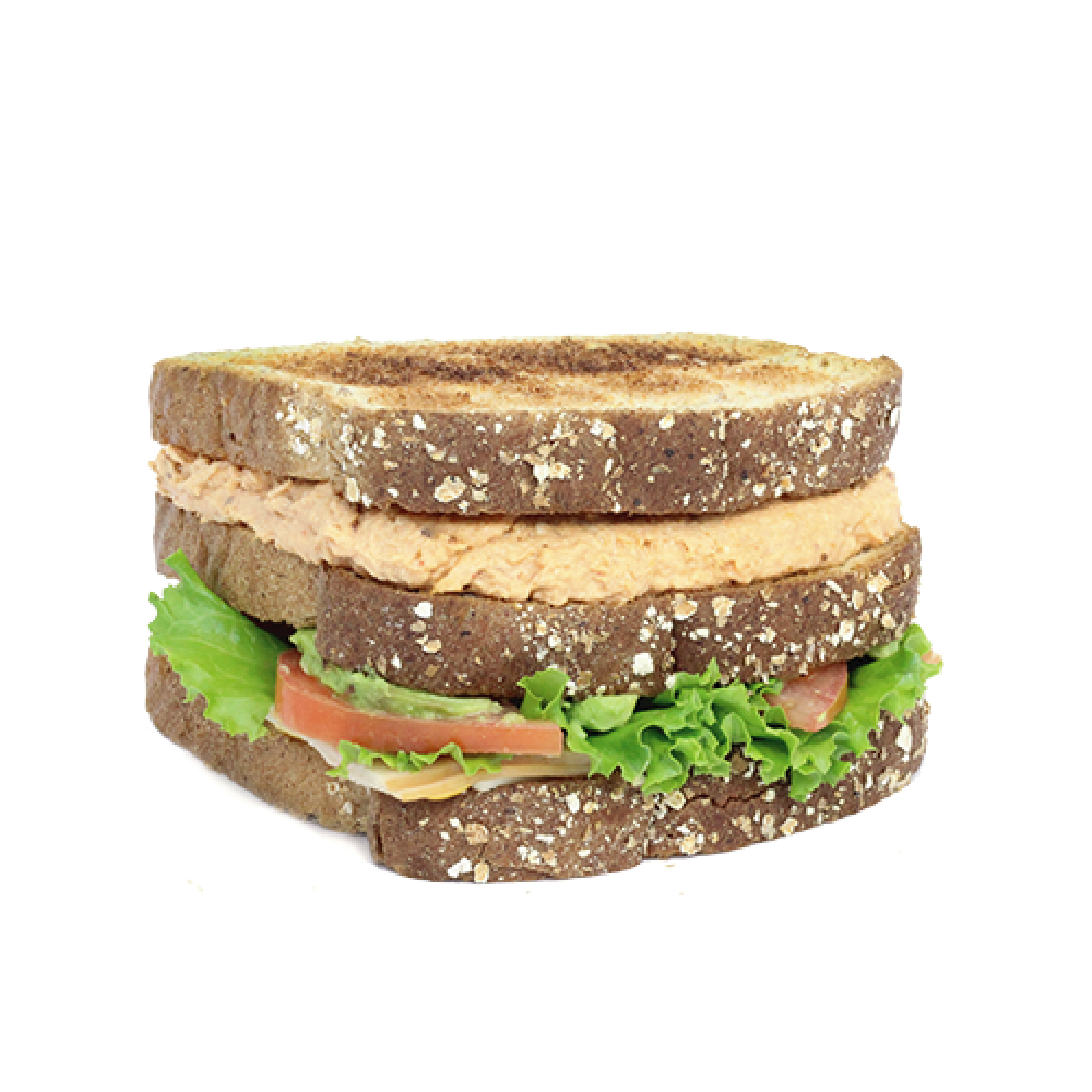 Order Chicken Salad Club Sandwich food online from Mas Natural store, Brownsville on bringmethat.com