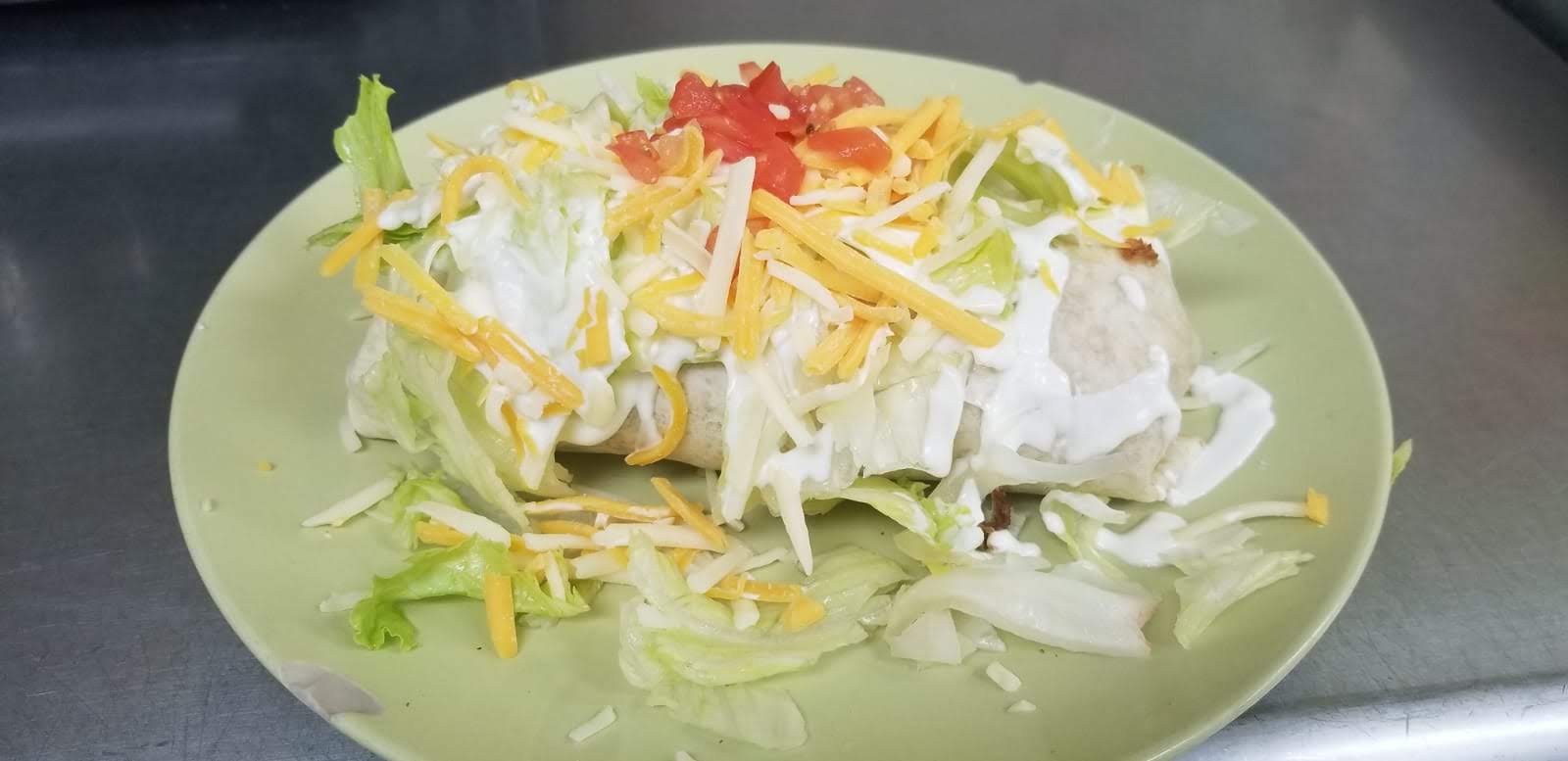Order Burrito food online from Aminas Cafe store, Bronx on bringmethat.com