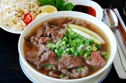 Order Pho Filet Mignon food online from Lantern Vietnamese Cafe store, Rancho Cucamonga on bringmethat.com
