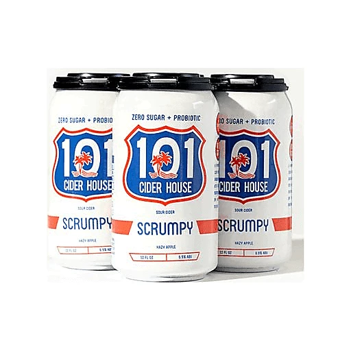 Order Scrumpy 101 Cider House Sour Cider 4 Pack Cans food online from Mirage Wine & Liquor store, Palm Springs on bringmethat.com
