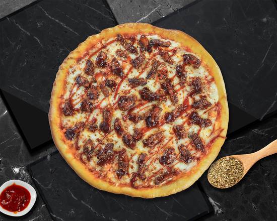 Order 10" BBQ Chicken Pizza food online from Dat Pizza Dough store, Nashville on bringmethat.com